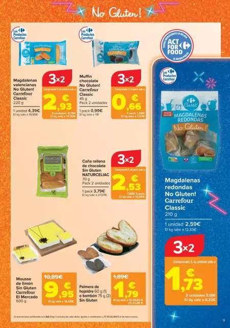 Ofertas de Carrefour España de 7 a 22 abril 2026 OFERTAS DE SIN GLUTEN - Página 9