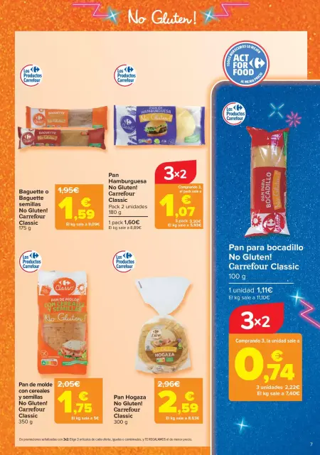 Ofertas de Carrefour España de 7 a 22 abril 2026 OFERTAS DE SIN GLUTEN - Página 7