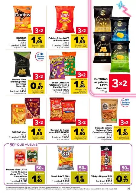 Ofertas de Carrefour España de 7 a 22 abril 2026 50% QUE VUELVE + 3x2 - Página 37