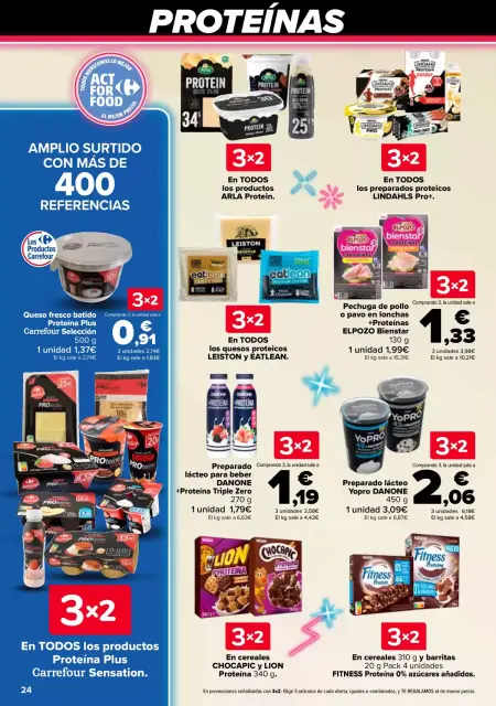 Ofertas de Carrefour España de 7 a 22 abril 2026 50% QUE VUELVE + 3x2 - Página 23