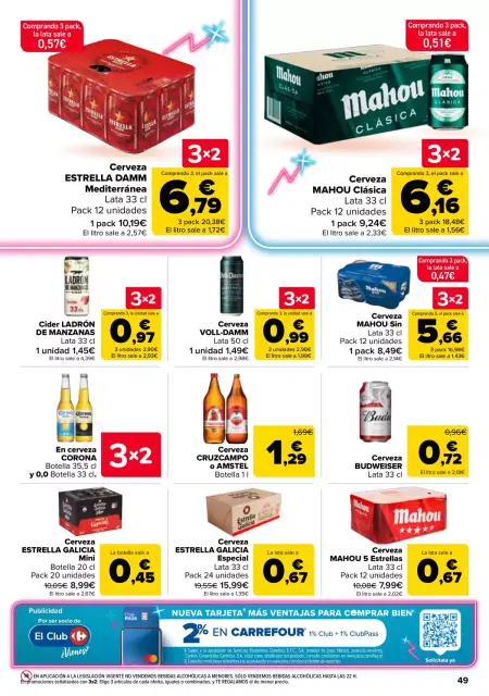 Ofertas de Carrefour España de 7 a 22 abril 2026 50% QUE VUELVE + 3x2 - Página 47