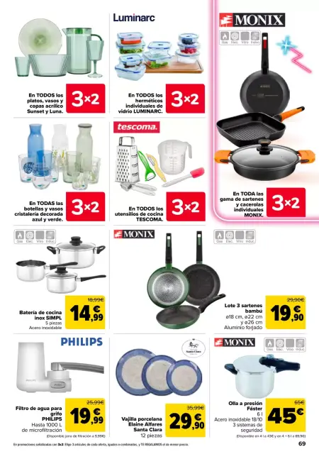 Ofertas de Carrefour España de 7 a 22 abril 2026 50% QUE VUELVE + 3x2 - Página 67