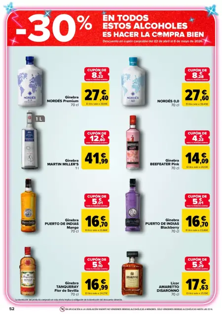Ofertas de Carrefour España de 7 a 22 abril 2026 50% QUE VUELVE + 3x2 - Página 50