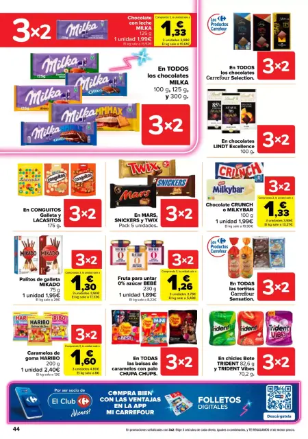 Ofertas de Carrefour España de 7 a 22 abril 2026 50% QUE VUELVE + 3x2 - Página 42