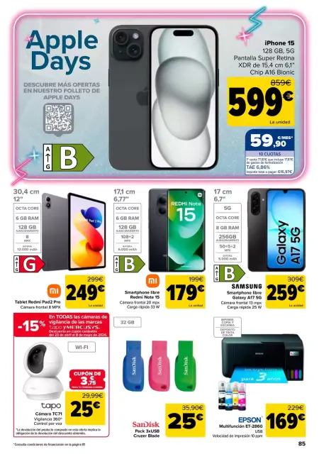 Ofertas de Carrefour España de 7 a 22 abril 2026 50% QUE VUELVE + 3x2 - Página 83