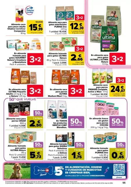 Ofertas de Carrefour España de 7 a 22 abril 2026 50% QUE VUELVE + 3x2 - Página 53