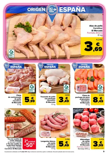 Ofertas de Carrefour España de 7 a 22 abril 2026 50% QUE VUELVE + 3x2 - Página 8