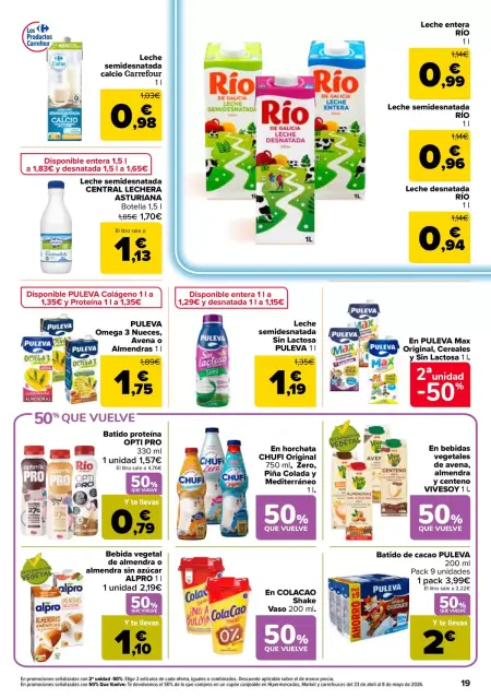 Ofertas de Carrefour España de 7 a 22 abril 2026 50% QUE VUELVE + 3x2 - Página 18