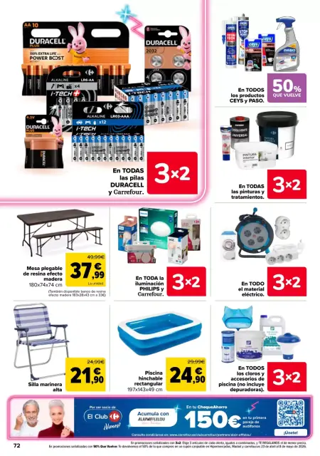 Ofertas de Carrefour España de 7 a 22 abril 2026 50% QUE VUELVE + 3x2 - Página 70