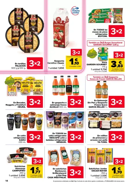 Ofertas de Carrefour España de 7 a 22 abril 2026 50% QUE VUELVE + 3x2 - Página 13