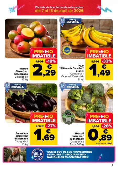 Ofertas de Carrefour España de 7 a 22 abril 2026 50% QUE VUELVE + 3x2 - Página 6