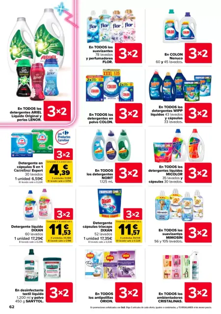 Ofertas de Carrefour España de 7 a 22 abril 2026 50% QUE VUELVE + 3x2 - Página 60