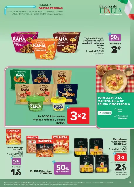 Ofertas de Carrefour España de 7 a 22 abril 2026 Sabores de ITALIA para hacer la compra bien - Página 5