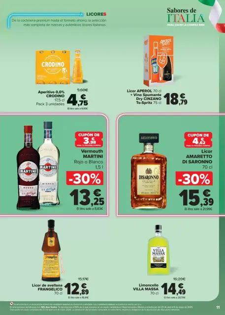Ofertas de Carrefour España de 7 a 22 abril 2026 Sabores de ITALIA para hacer la compra bien - Página 11