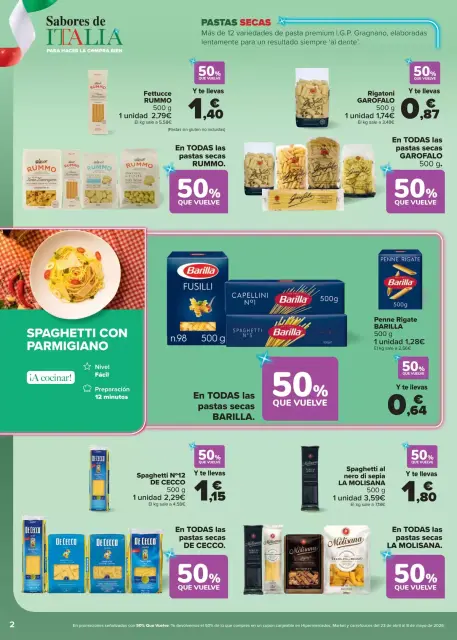 Ofertas de Carrefour España de 7 a 22 abril 2026 Sabores de ITALIA para hacer la compra bien - Página 2