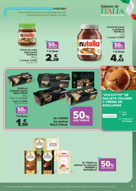 Ofertas de Carrefour España de 7 a 22 abril 2026 Sabores de ITALIA para hacer la compra bien - Página 7