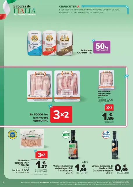 Ofertas de Carrefour España de 7 a 22 abril 2026 Sabores de ITALIA para hacer la compra bien - Página 4
