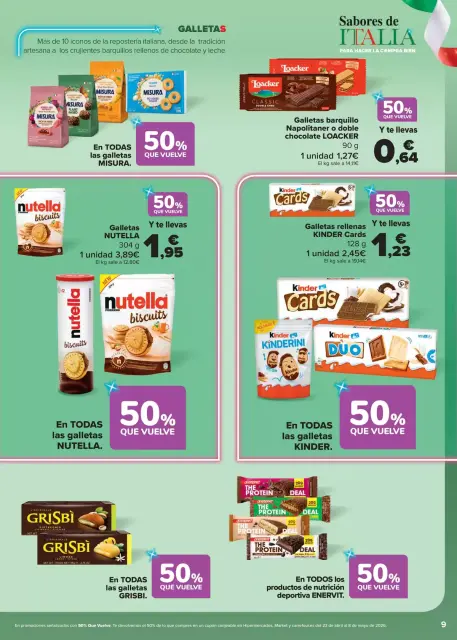 Ofertas de Carrefour España de 7 a 22 abril 2026 Sabores de ITALIA para hacer la compra bien - Página 9