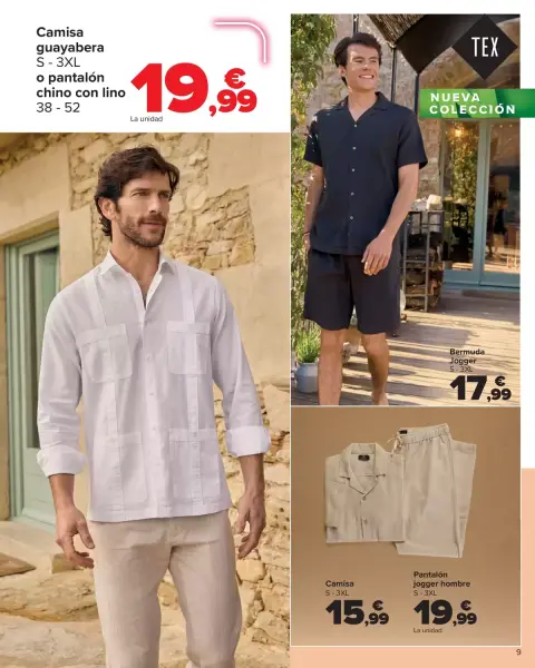 Ofertas de Carrefour España de 8 abril a 14 mayo 2026 COLECCIÓN TEXTIL - Página 9