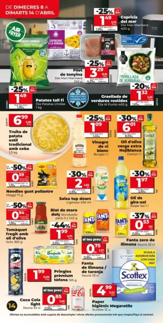 Ofertas de Dia España de 8 a 14 abril 2026 Estalvi en gran - Página 14
