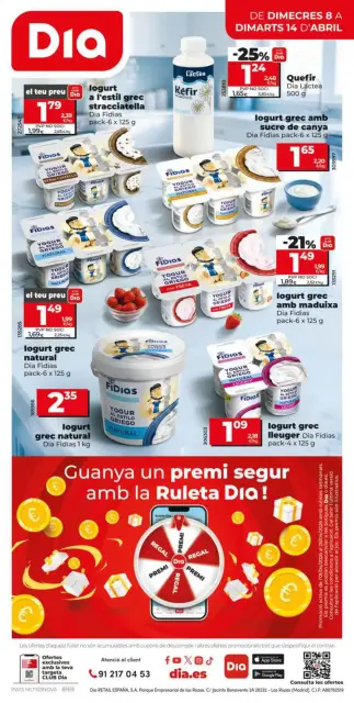Ofertas de Dia España de 8 a 14 abril 2026 Estalvi en gran - Página 16