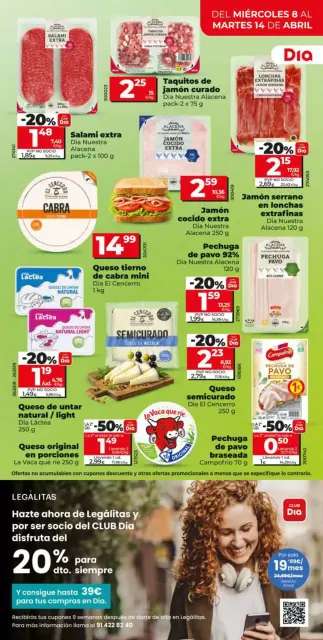 Ofertas de Dia España de 8 a 14 abril 2026 Gran apertura -20% - Página 7