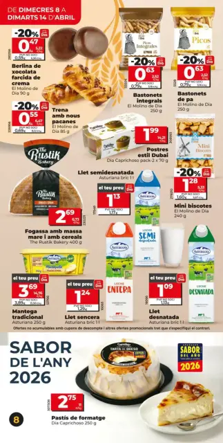 Ofertas de Dia España de 8 a 14 abril 2026 Nova Qualitat - Página 8