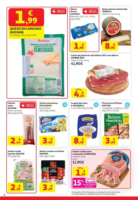Ofertas de Alcampo supermercado España de 7 a 20 abril 2026 20% Promoción Club Alcampo - Página 4