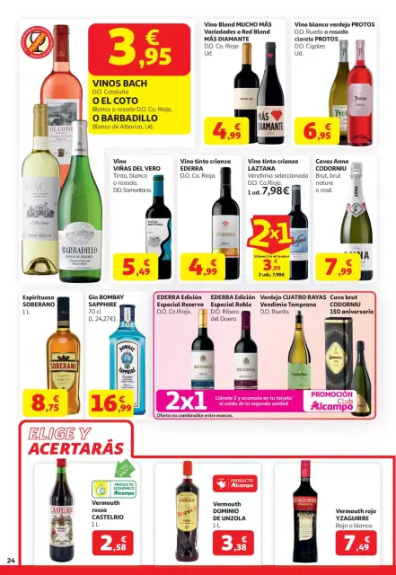 Ofertas de Alcampo Hipermercados España de 7 a 20 abril 2026 20% Promoción Club Alcampo - Página 24