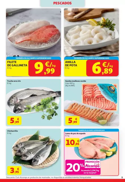 Ofertas de Alcampo Hipermercados España de 7 a 20 abril 2026 20% Promoción Club Alcampo - Página 5