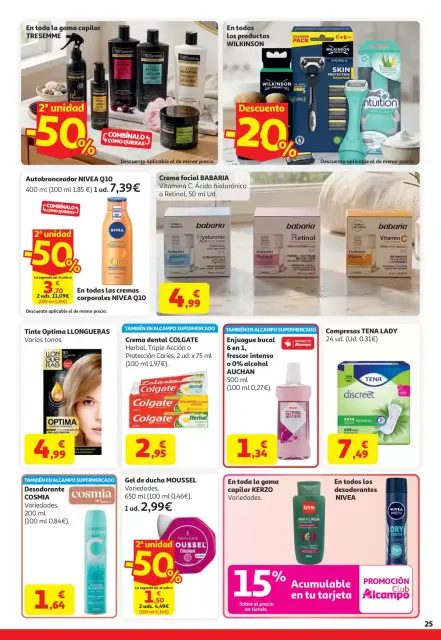 Ofertas de Alcampo Hipermercados España de 7 a 20 abril 2026 20% Promoción Club Alcampo - Página 25