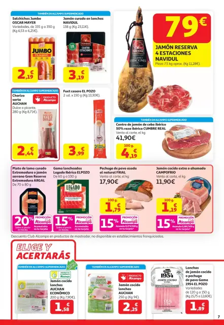 Ofertas de Alcampo Hipermercados España de 7 a 20 abril 2026 20% Promoción Club Alcampo - Página 7