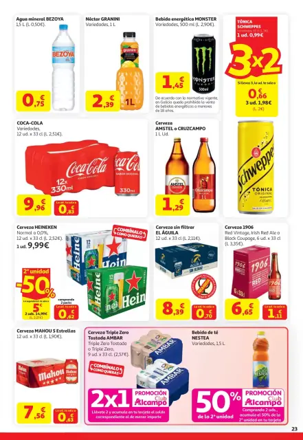 Ofertas de Alcampo Hipermercados España de 7 a 20 abril 2026 20% Promoción Club Alcampo - Página 23