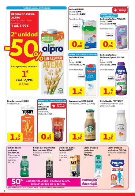 Ofertas de Alcampo Hipermercados España de 7 a 20 abril 2026 20% Promoción Club Alcampo - Página 8