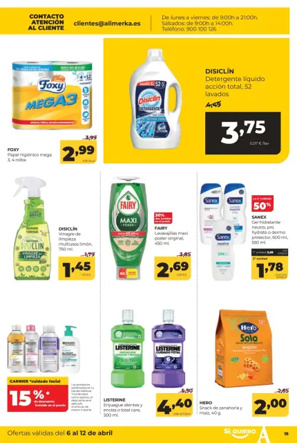 Ofertas de ‎Alimerka Supermercados‎ España Asturias de 6 a 12 abril 2026 Ofertas semanales - Página 15