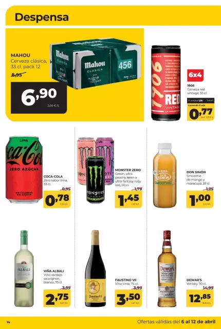 Ofertas de ‎Alimerka Supermercados‎ España León, Castilla, Galicia de 6 a 12 abril 2026 Ofertas semanales - Página 14
