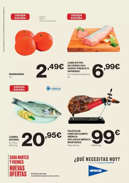 Ofertas de Hipercor España de 7 a 12 abril 2026 Solo 3 Días - Página 2