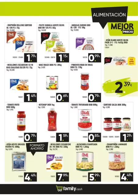 Ofertas de Supermercado Family Cash España de 6 a 26 abril 2026 Folleto de descuentos - Página 7