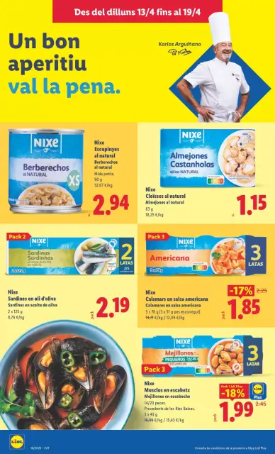 Ofertas de Lidl España de 13 a 19 abril 2026 ofertas semanales - Página 16