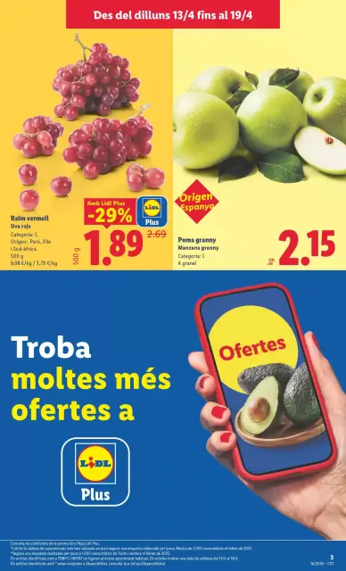 Ofertas de Lidl España de 13 a 19 abril 2026 ofertas semanales - Página 3