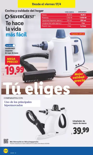 Ofertas de Lidl España de 13 a 19 abril 2026 Ofertas de bazar - Página 16