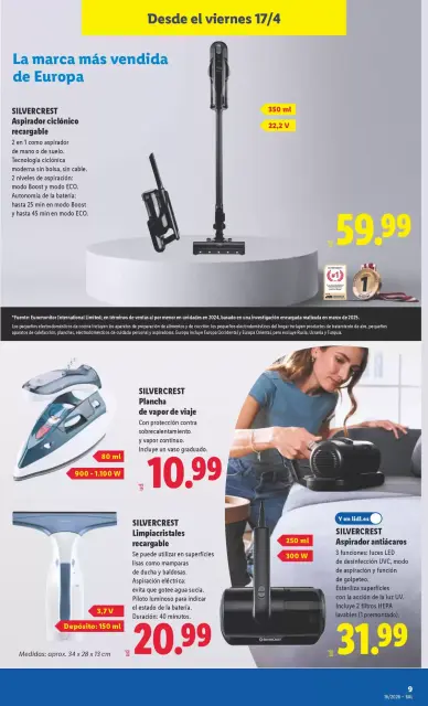 Ofertas de Lidl España de 13 a 19 abril 2026 Ofertas de bazar - Página 17