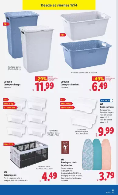 Ofertas de Lidl España de 13 a 19 abril 2026 Ofertas de bazar - Página 19