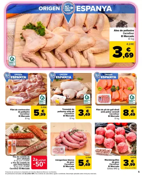 Ofertas de Carrefour Markt España de 7 a 20 abril 2026 2° unitat al 50% - Página 5