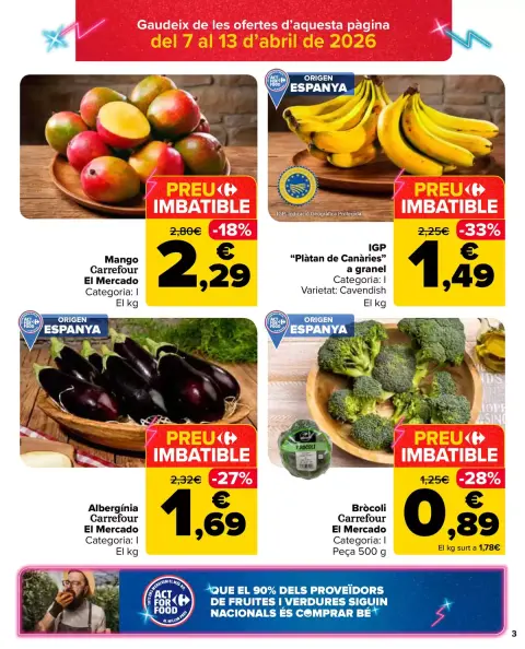 Ofertas de Carrefour Markt España de 7 a 20 abril 2026 2° unitat al 50% - Página 3