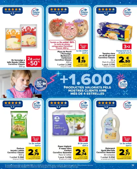 Ofertas de Carrefour Markt España de 7 a 20 abril 2026 2° unitat al 50% - Página 15
