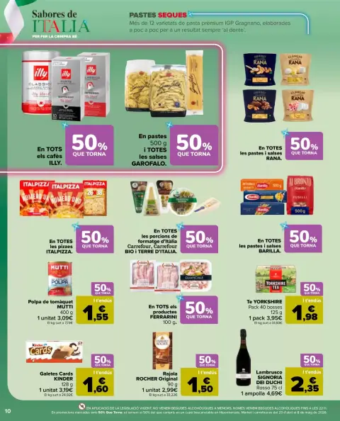 Ofertas de Carrefour Markt España de 7 a 20 abril 2026 2° unitat al 50% - Página 10