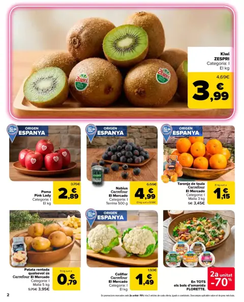 Ofertas de Carrefour Markt España de 7 a 20 abril 2026 2° unitat al 50% - Página 2