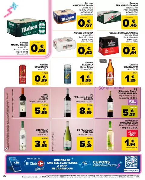 Ofertas de Carrefour Markt España de 7 a 20 abril 2026 2° unitat al 50% - Página 20