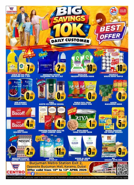 Ofertas de Centro Discount Center Emiratos Árabes Unidos Al Karama de 10 a 13 abril 2026 GRAN VENTA - Página 1